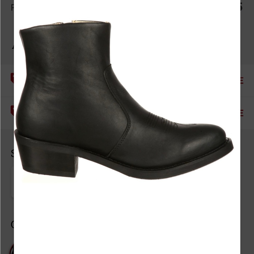 Durango Black Cowboy & Western Boots - Picture 2 of 15
